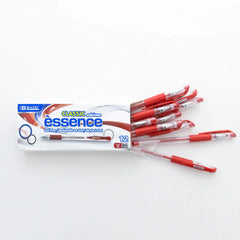 Essence Gel Pen Red w/ Cushion Grip (12/Box)